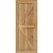 Ekena Millwork Framed Board-n-Batten Shutters w/Z-Bar, Rough Sawn Western Red Cedar, 16 1/8W x 39H, PR RBF06Z16X039RWR - alternate 3